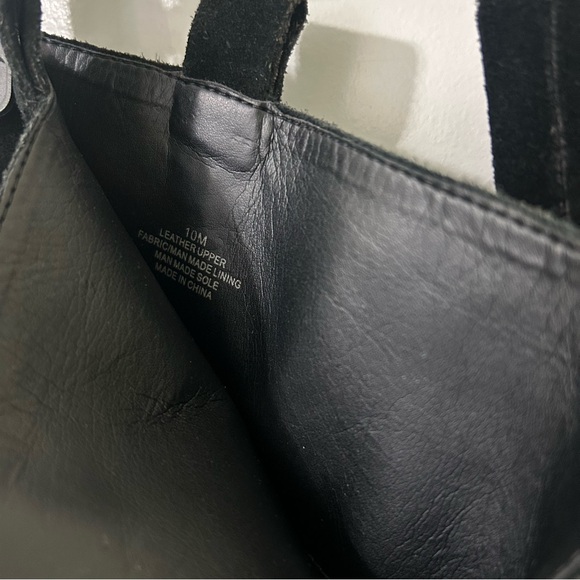 Gianni Bini Black Suede Over the Knee Block Heel Boots | Size 10M - Picture 7 of 9